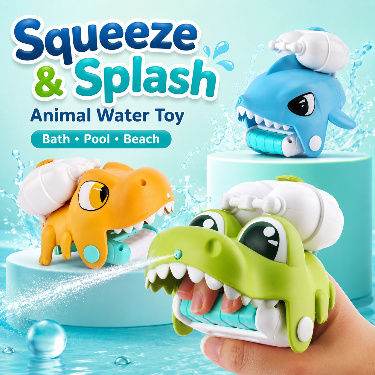 Squeeze & Splash Animal Water Toy
